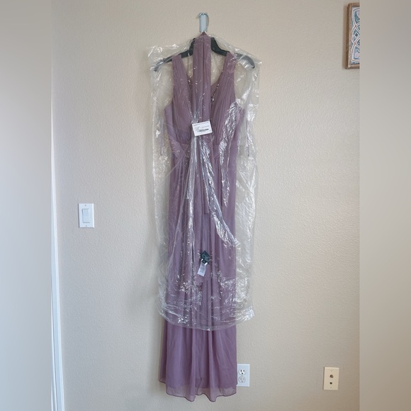 Alex Evenings Women's A-line Dress with Shawl - Picture 5 of 14